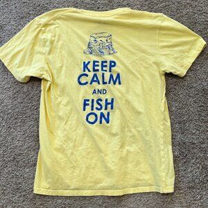 Columbia Yellow Short Sleeve Tee